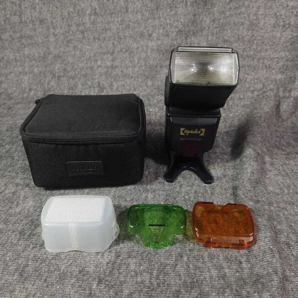 Opteka EF790DG-N Super W/ Nikon SZ-3TN & SZ-3FL + SW-14H Diffusion Dome SS-700